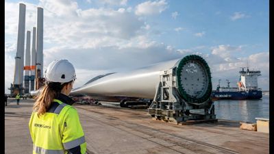 Siemens Gamesa produced 6 recyclable wind turbine blades in Aalborg in 2021. 5 years later, the technology helped advance circular design for offshore wind power worldwide