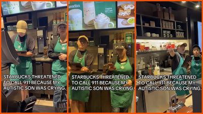 ‘You have a third party policy‘: Woman’s autistic Son started crying. Then Starbucks threatened to call 911
