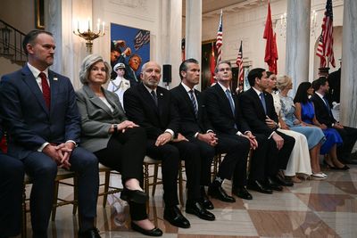 Ivanka gets front row seat for Chinese visit while Trump’s Cabinet are further back