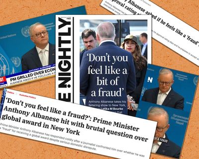Fraud approach: the reporter whose Albanese question put her on the front page of her own paper