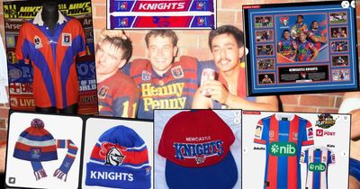 Knights merch flying off the shelves, with retro Henny Penny jerseys trending