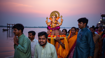 Ganpati Bappa Morya and the Promise of Return: What the Visarjan Farewell Really Means