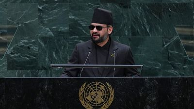Nepal’s catastrophic floods were ‘warning to the world', PM Shah tells UN