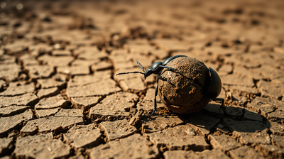 No Dung Beetles in India's Pastures Means More Flies, Parasites and Ruined Soil