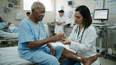 Blue Sweat Stained an 88-Year-Old's Skin and Nails Until Doctors Found a Soil Bacterium in His Leg Wound