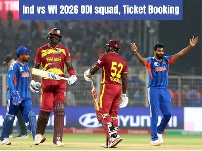 India vs West Indies 2026: ODI squad, one day and T20 ticket booking, ticket prices, live streaming details