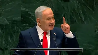 Benjamin Netanyahu comes to New York, argues to the world that October 7 was like ‘sixteen 9/11s’ at once