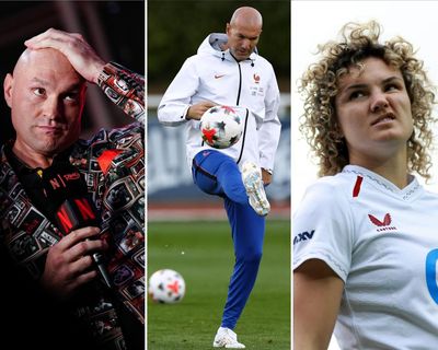 Sports quiz of the week: Fury v Joshua, Zinedine Zidane and England’s run