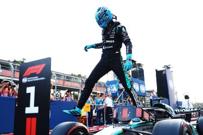 F1 Azerbaijan GP: Russell dominates to pole after Antonelli crashes out in qualifying
