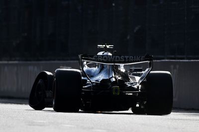 F1 Azerbaijan GP: George Russell takes dominant pole as Kimi Antonelli crashes out