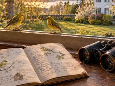 Rosita Corey was a Massachusetts schoolteacher who recorded spring bird arrivals for decades; her old notes now help show that some birds are arriving about 7 days earlier