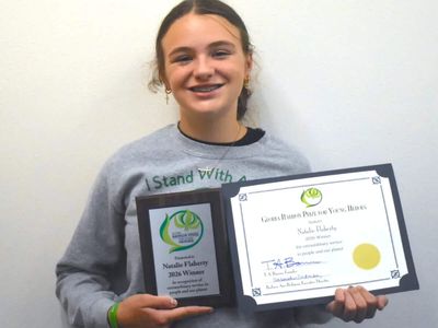 12-year-old Minnesota girl inspired by Anne Frank wins $10,000 after giving out 100,000 ‘I Stand With Anne, Put a Stop to Hate’ bracelets