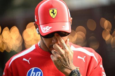 Hamilton frustrated after late Ferrari qualifying strategy change: ‘I towed Charles the whole time’