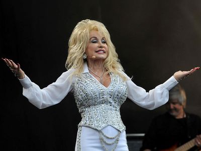 A menu for Dolly Parton Day