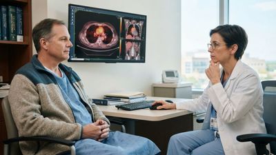 A Mass Deep in a Patient's Chest Lit Up Like Cancer on a PET Scan, but It Was Gout