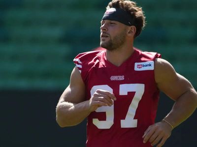 Exactly one year after tearing his ACL against Arizona, Nick Bosa was supposed to face the Cardinals again. Instead, another injury has interrupted his comeback.
