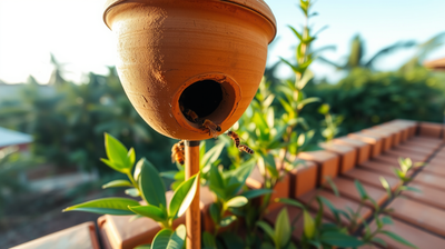 Stingless Bees Store Honey in Wax Pots and Are the Best Backyard Pollinators in India