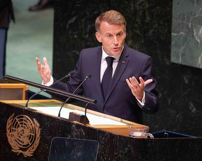In his final UN speech, Macron may have given other leaders a valuable parting gift: the guts to stand up to Trump
