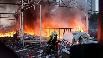 Russia strikes Ukraine as Putin denies plans to attack Europe amid growing tensions