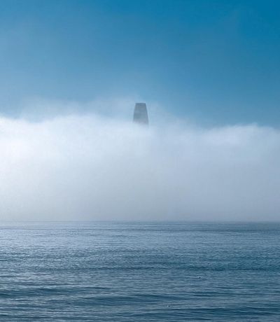 ‘I was mesmerised by how the fog turned the tower into a monolith’: Derek Zhao’s best phone picture