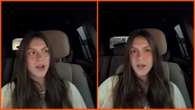 Woman warns a mom that a man is following her through the grocery store. Then the mom notices the woman has been watching them too