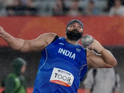 Asian Games 2026: Tajinderpal Singh Toor's hat-trick bid ends in silver as rain, injuries hamper Indian shot putter