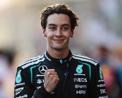 George Russell holds off Max Verstappen to win eventful F1 Azerbaijan GP