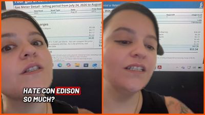 NYC renter walks through her Con Edison bill line by line, then reads out its $2 billion profit after delivery fees push it ‘over $500’