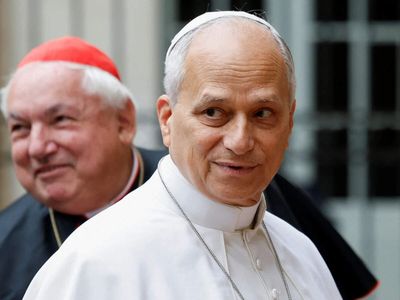 Hundreds of thousands turn out for Pope Leo's popemobile parade along Champs-Elysees ahead of Mass