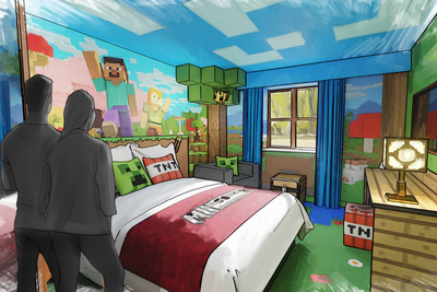 UK to open world’s first Minecraft hotel in London as £50 million project announced