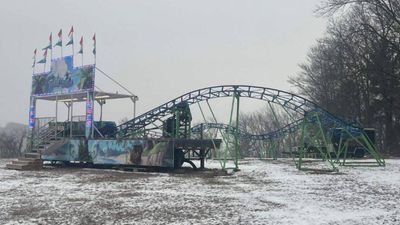 Pennsylvania grandfather’s backyard amusement park faces zoning fight over $24,700 roller coaster