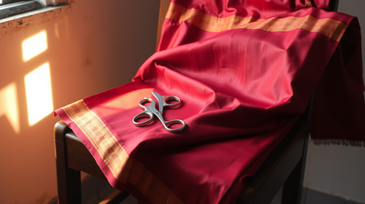 What a Mother's Saree Loses When It Is Cut Down Into a Daughter's Wedding Lehenga