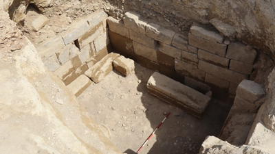 Archaeologists found gold, rare pottery at 2,700-year-old Etruscan tomb in Italy