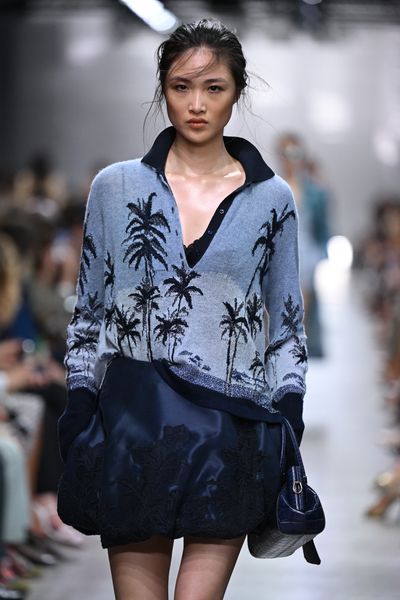 Ermanno Scervino Spring 2027 Brings Tailoring, Lace and Denim to Milan Fashion Week