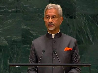 Jaishankar at UNGA highlights AI, says nations should shape own technology paths
