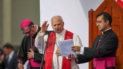 Live: Pope Leo condemns assisted dying as ‘false compassion’ in Lourdes address