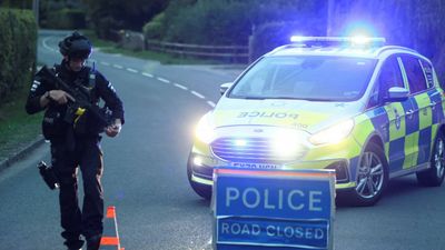 Major incident: Homes evacuated near UK military base as vehicles examined