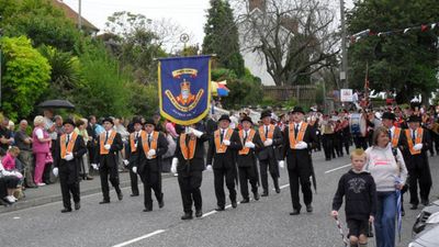 UK's PM urges 'calm' as thousands seek to thwart flashpoint N.Ireland parade