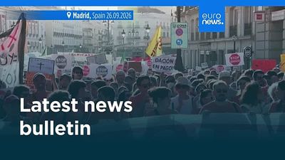 Latest news bulletin | September 27th, 2026 – Midday