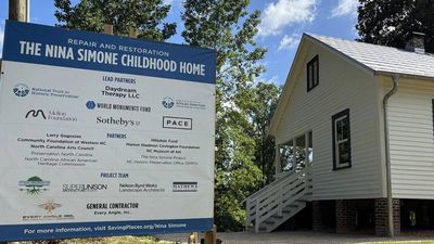 Four artists saved Nina Simone’s childhood home for $95,000; eight years later, it’s restored
