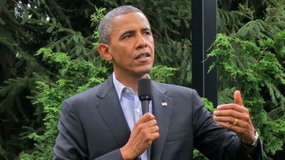 Obama said women in government would do things better. Trump calls the idea ‘ridiculous’: ‘I love women’