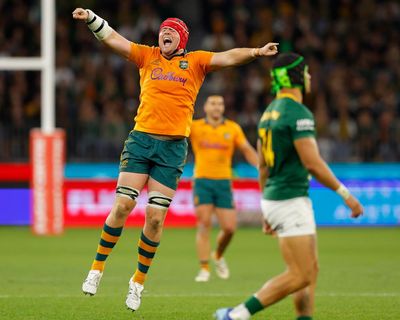 Wallabies hold off world champion Springboks in chaotic Test for the ages
