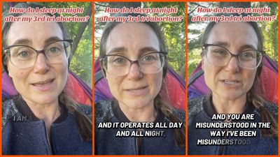 Asked how she sleeps after an abortion at 8 months, a mom recalls the moment her daughter’s neurologist winced at her question