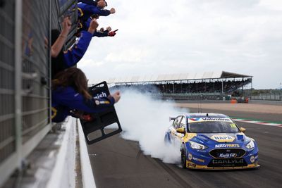 BTCC Silverstone: Record-breaker Sutton wins fifth title in style
