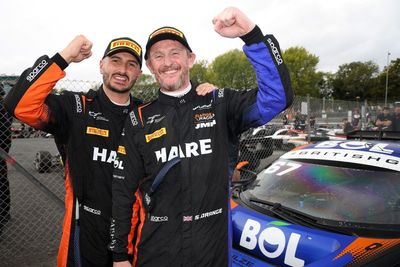 British GT Brands Hatch: Orange/Clutton take shock title as Collard spins
