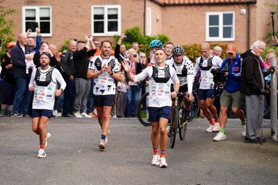 Sir Kevin Sinfield makes strong start to ‘Grand Finale’ MND charity challenge