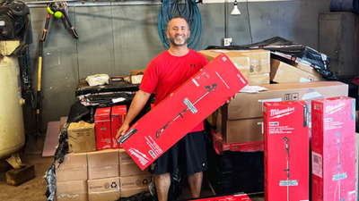 In 2020, a New Jersey man lost his job and began mowing lawns for free; six years later...