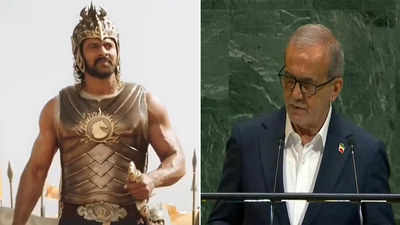 'Won't bow our head': Iran embassy invokes Baahubali to echo Pezeshkian's UN speech