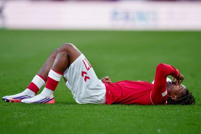 Manchester United injury crisis deepens as Patrick Dorgu forced off for Denmark