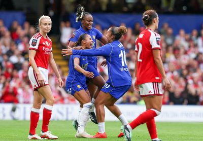 Chelsea 1-0 Arsenal: Alyssa Thompson on target in testy WSL derby as Blues go third